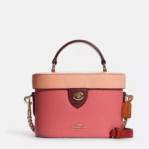 Coach Pink Leather Women's Bag